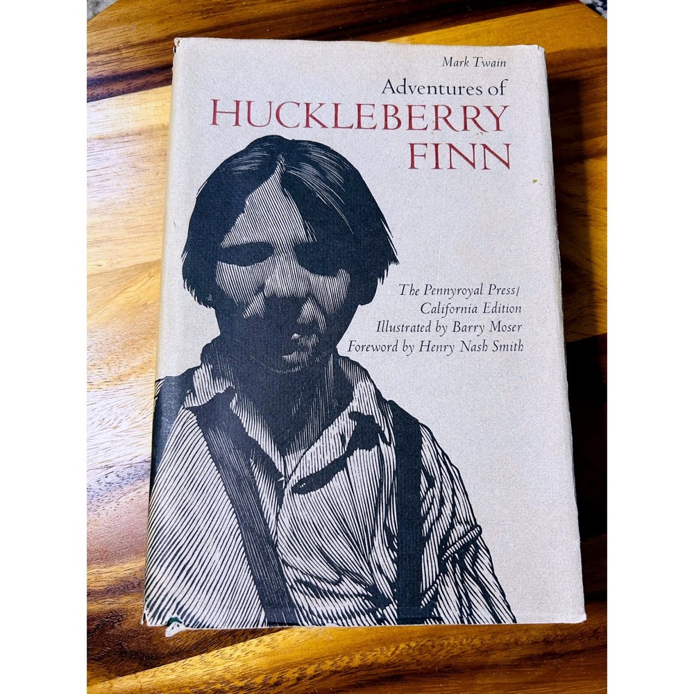 First Edition First Printing Huckleberry Finn 1985 Barry Moser Illustrated
